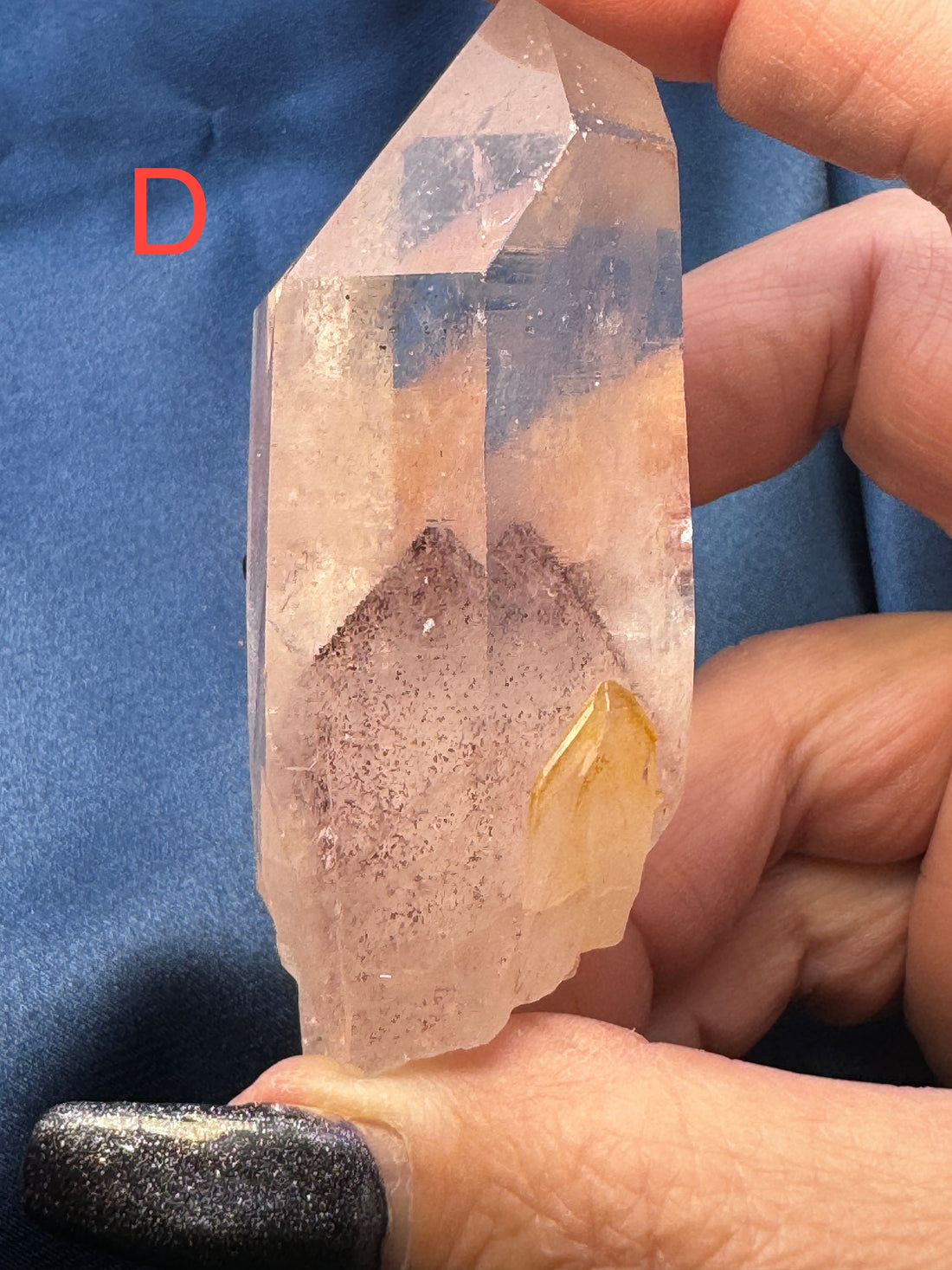 Phantom Quartz Rough Polished Points-Handmade Naturals Inc