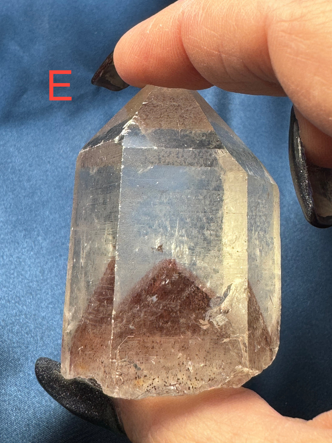 Phantom Quartz Rough Polished Points-Handmade Naturals Inc