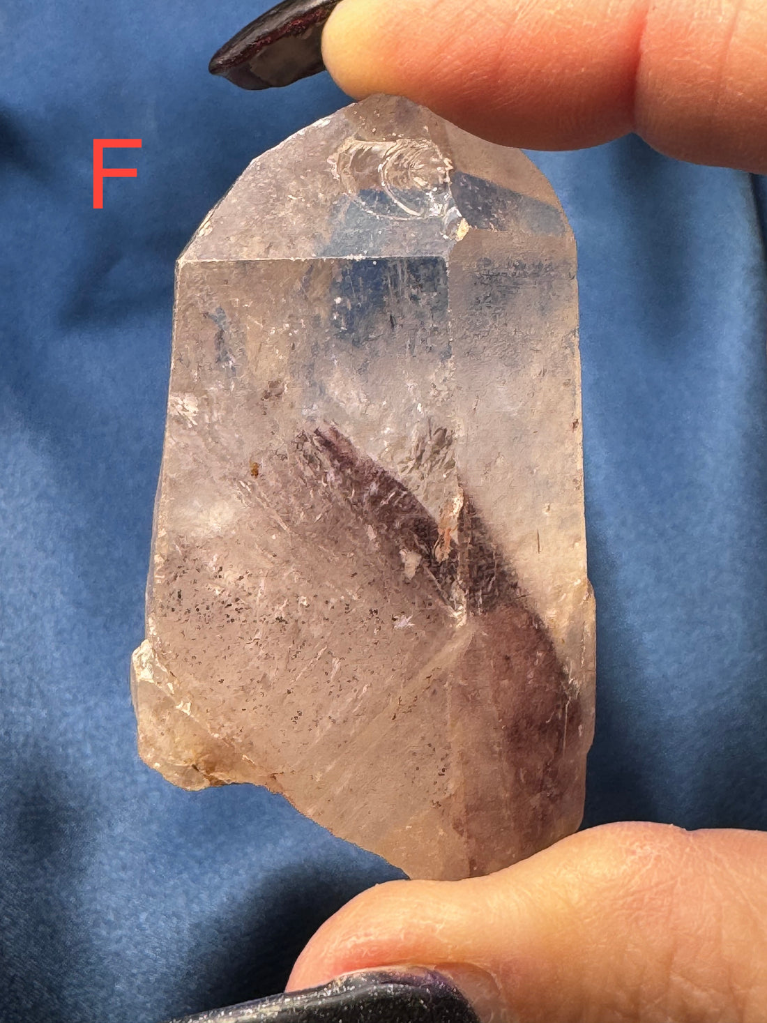 Phantom Quartz Rough Polished Points-Handmade Naturals Inc