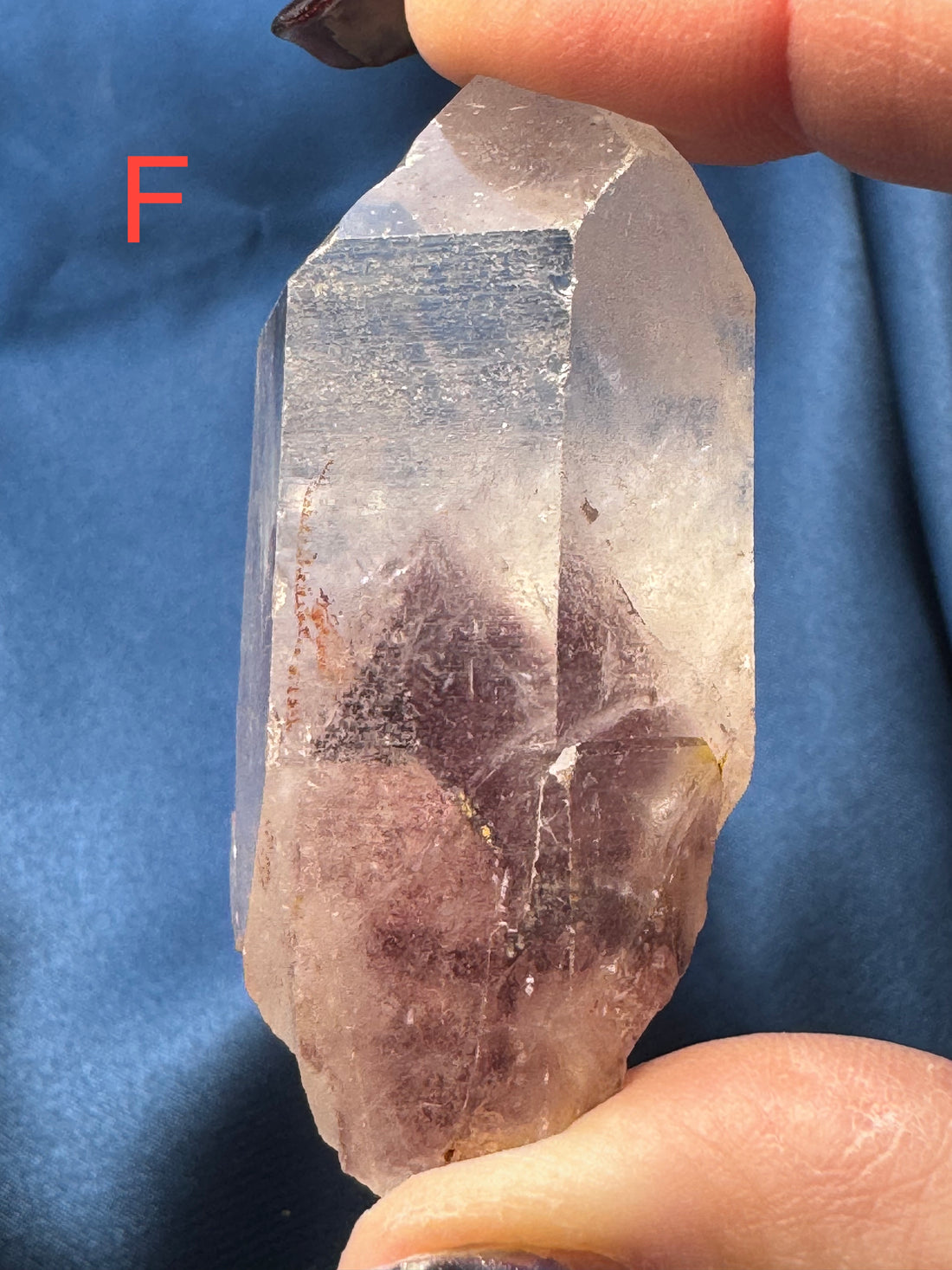 Phantom Quartz Rough Polished Points-Handmade Naturals Inc