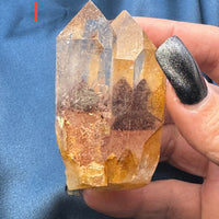 Phantom Quartz Rough Polished Points-Handmade Naturals Inc