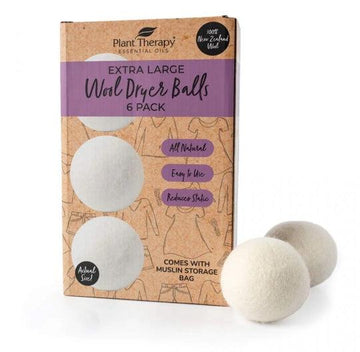 Wool Dryer Balls - 6 Pack-Earth Fairy Holistics