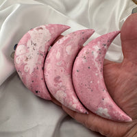 Rhodonite Moon (Peruvian)-Handmade Naturals Inc