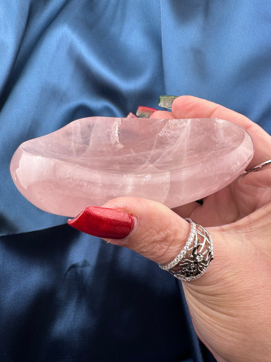 Rose Quartz Bowl-Handmade Naturals Inc