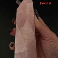 Rose Quartz Towers-Handmade Naturals Inc