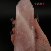 Rose Quartz Towers-Earth Fairy Holistics