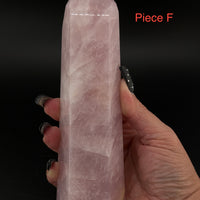 Rose Quartz Towers-Earth Fairy Holistics