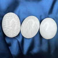 Scolecite Palm Stones-Earth Fairy Holistics