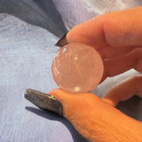 Star Rose Quartz Sphere (Small)-Earth Fairy Holistics