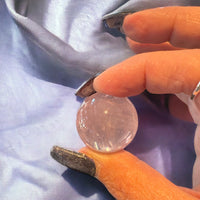 Star Rose Quartz Sphere (Small)-Earth Fairy Holistics