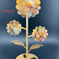 Sunflowers on Stand (Various Stones)-Handmade Naturals Inc