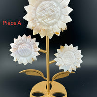 Sunflowers on Stand (Various Stones)-Handmade Naturals Inc