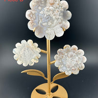 Sunflowers on Stand (Various Stones)-Handmade Naturals Inc