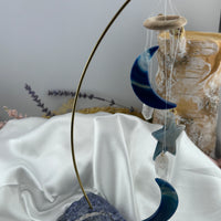 Table Chime - Sodalite Base with Agate Moons & Star-Earth Fairy Holistics