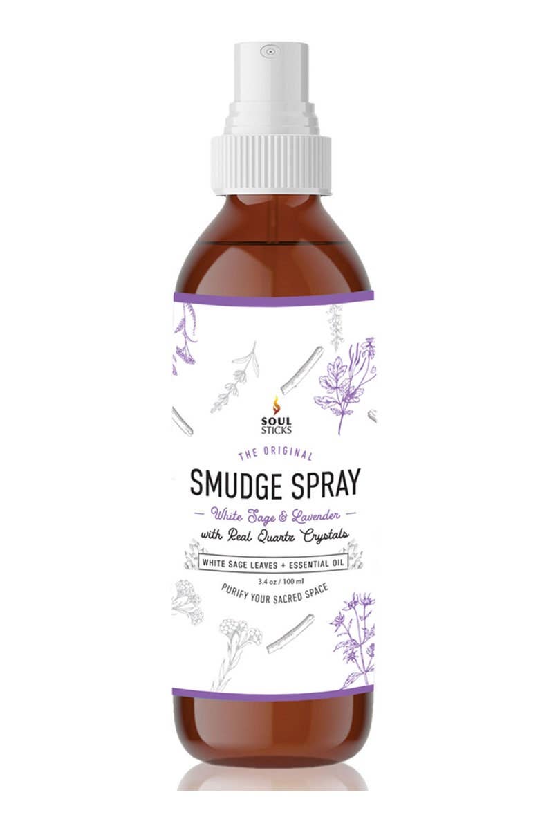 Soul Sticks - Lavender Sage Smudge Spray (3.5 oz)-Earth Fairy Holistics