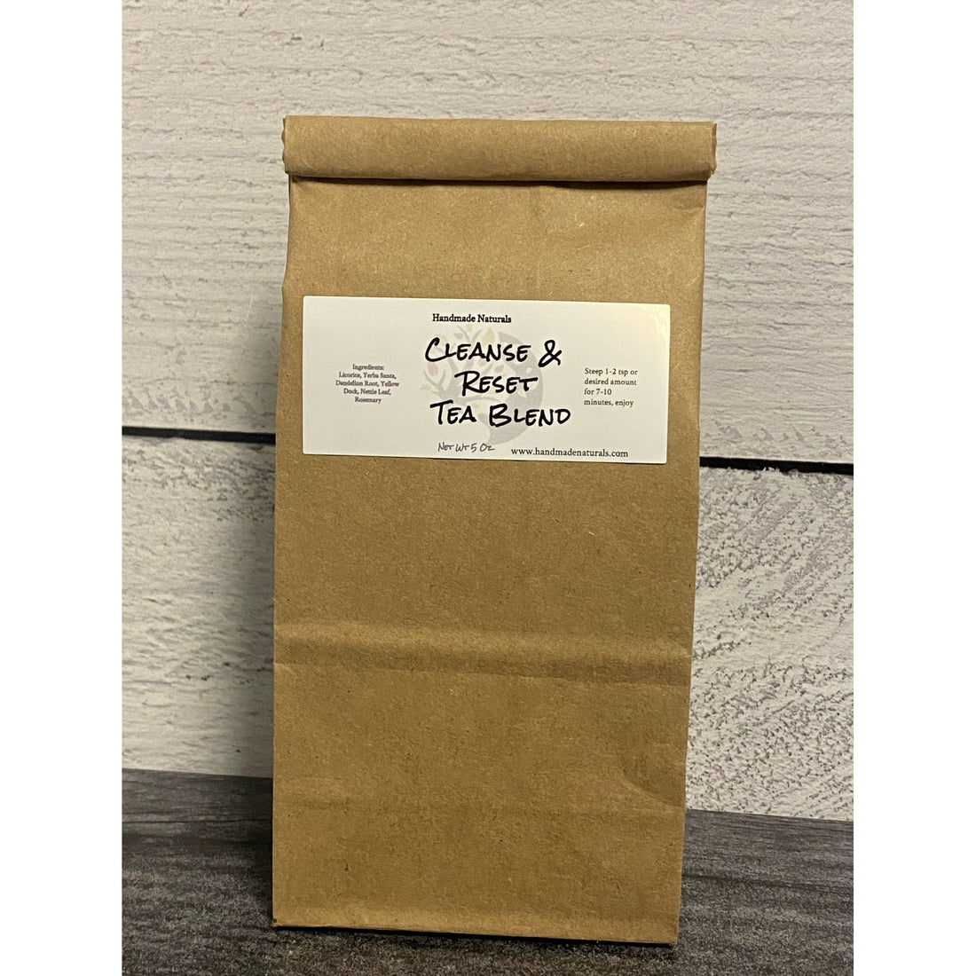 Cleanse & Reset Tea Blend-Handmade Naturals Inc