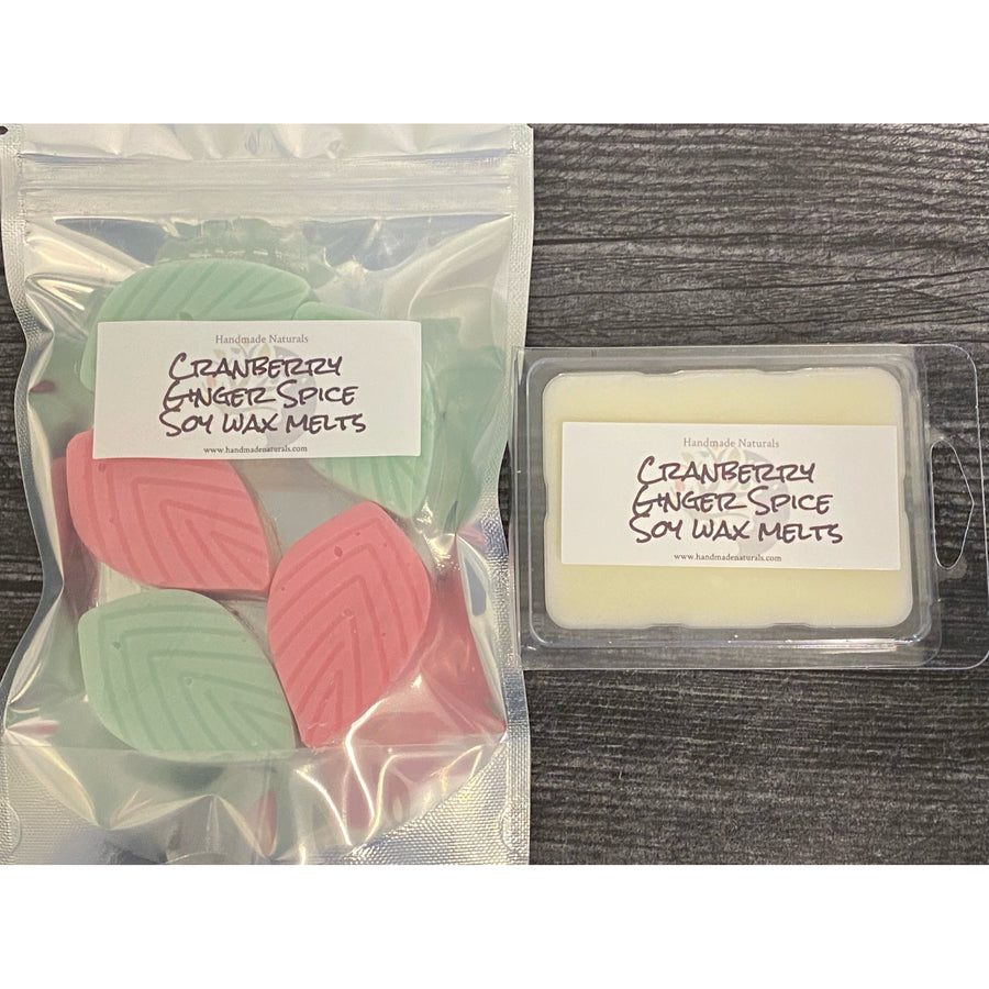 Cranberry Ginger Spice Soy Wax Melts-Handmade Naturals Inc