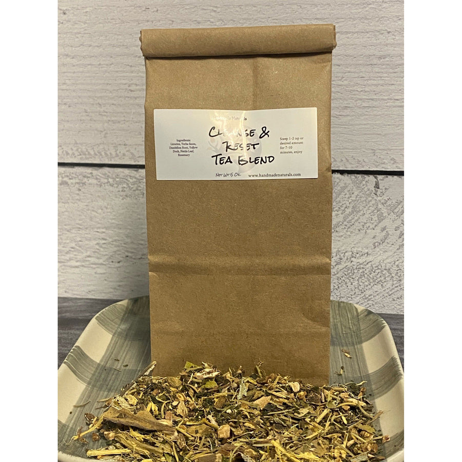 Cleanse & Reset Tea Blend-Handmade Naturals Inc