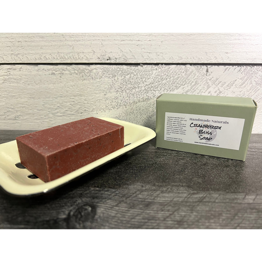 Cranberry Bliss Soap-Handmade Naturals Inc