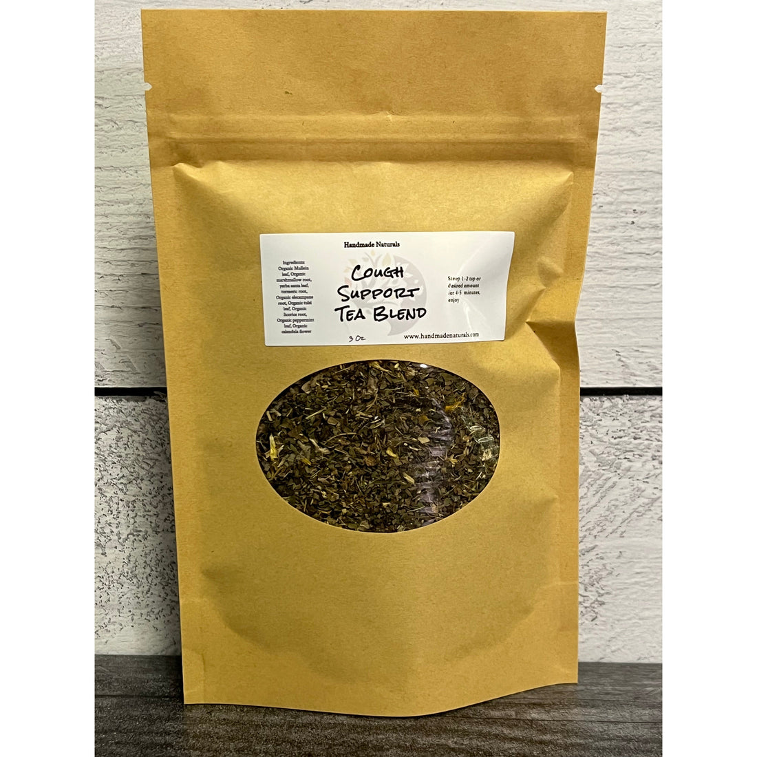 Cough Support Tea Blend-Handmade Naturals Inc