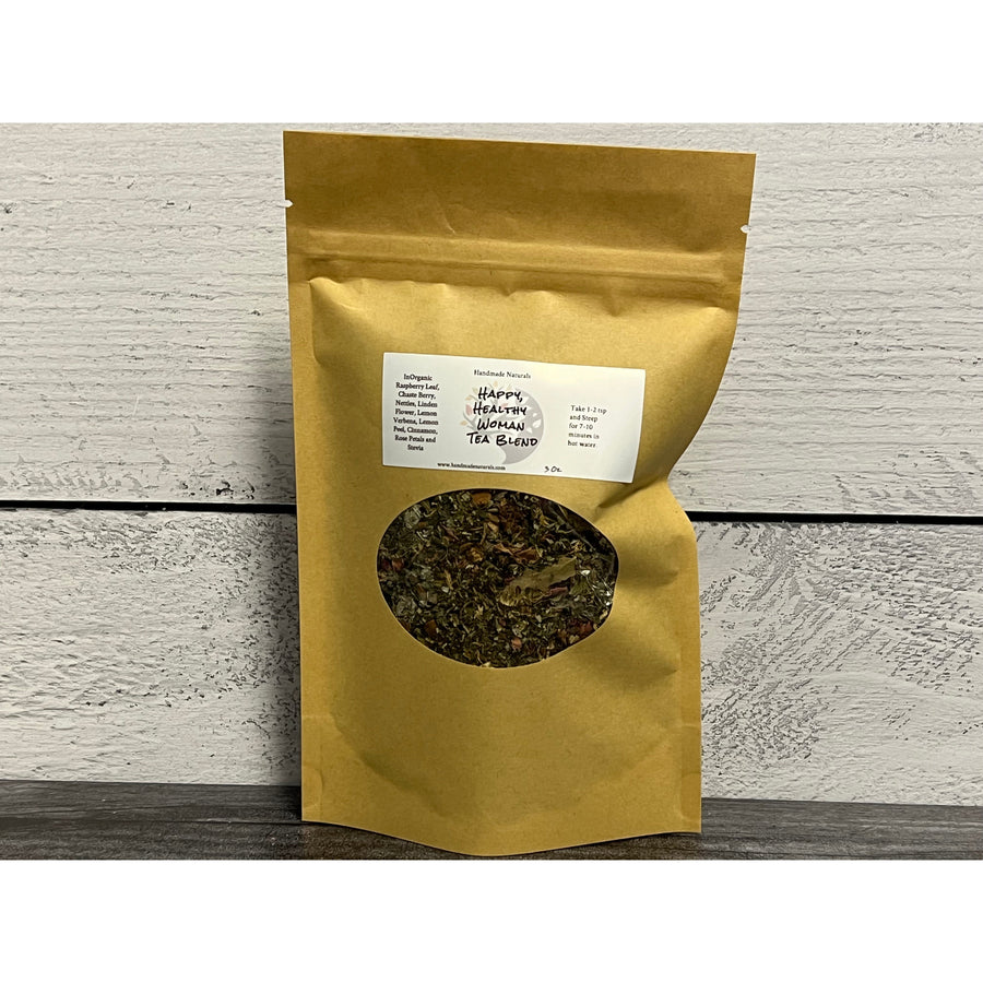 Happy, Healthy Woman Tea Blend-Handmade Naturals Inc