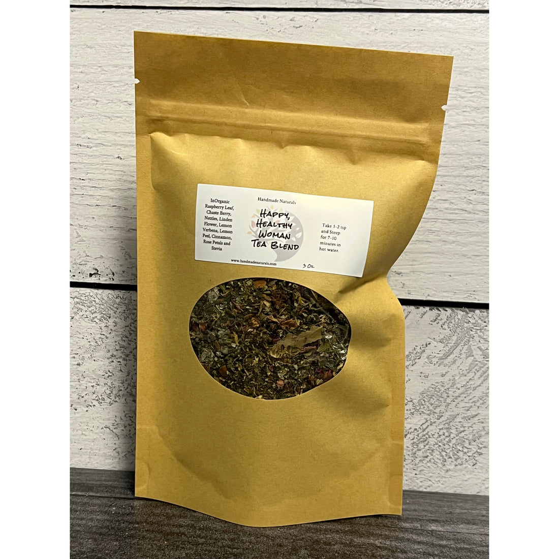 Happy, Healthy Woman Tea Blend-Handmade Naturals Inc