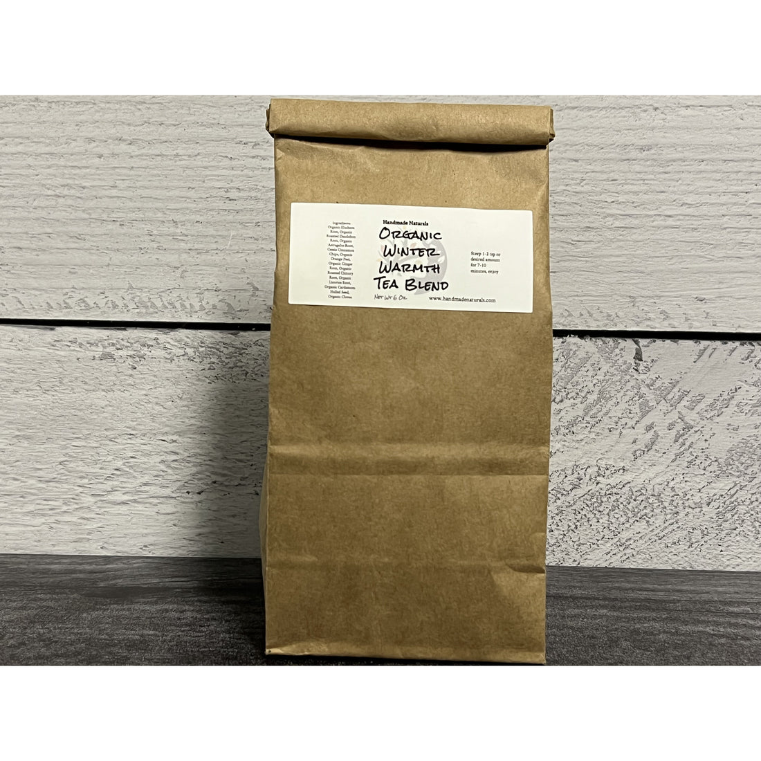 Organic Winter Warmth Tea Blend-Handmade Naturals Inc