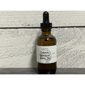 Simply Radiant Body Oil - 2 oz-Handmade Naturals Inc