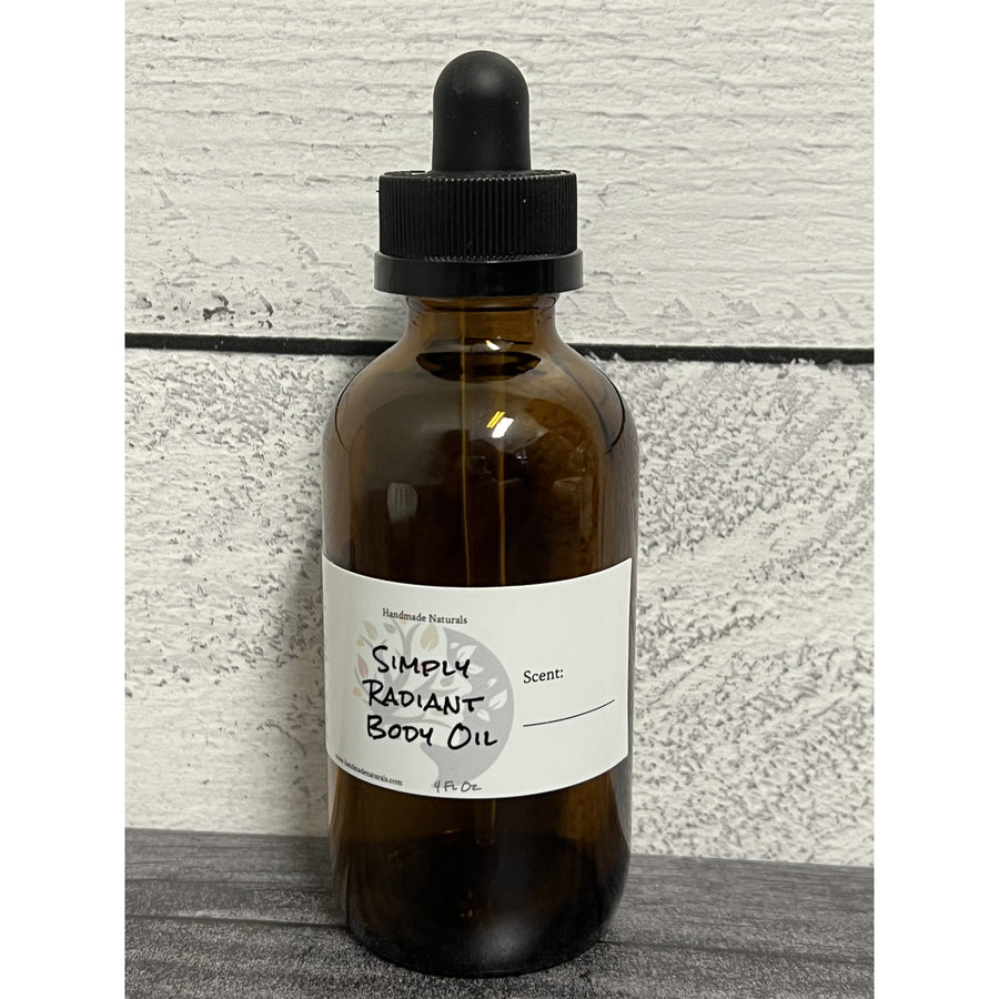 Simply Radiant Body Oil - 4 oz-Handmade Naturals Inc