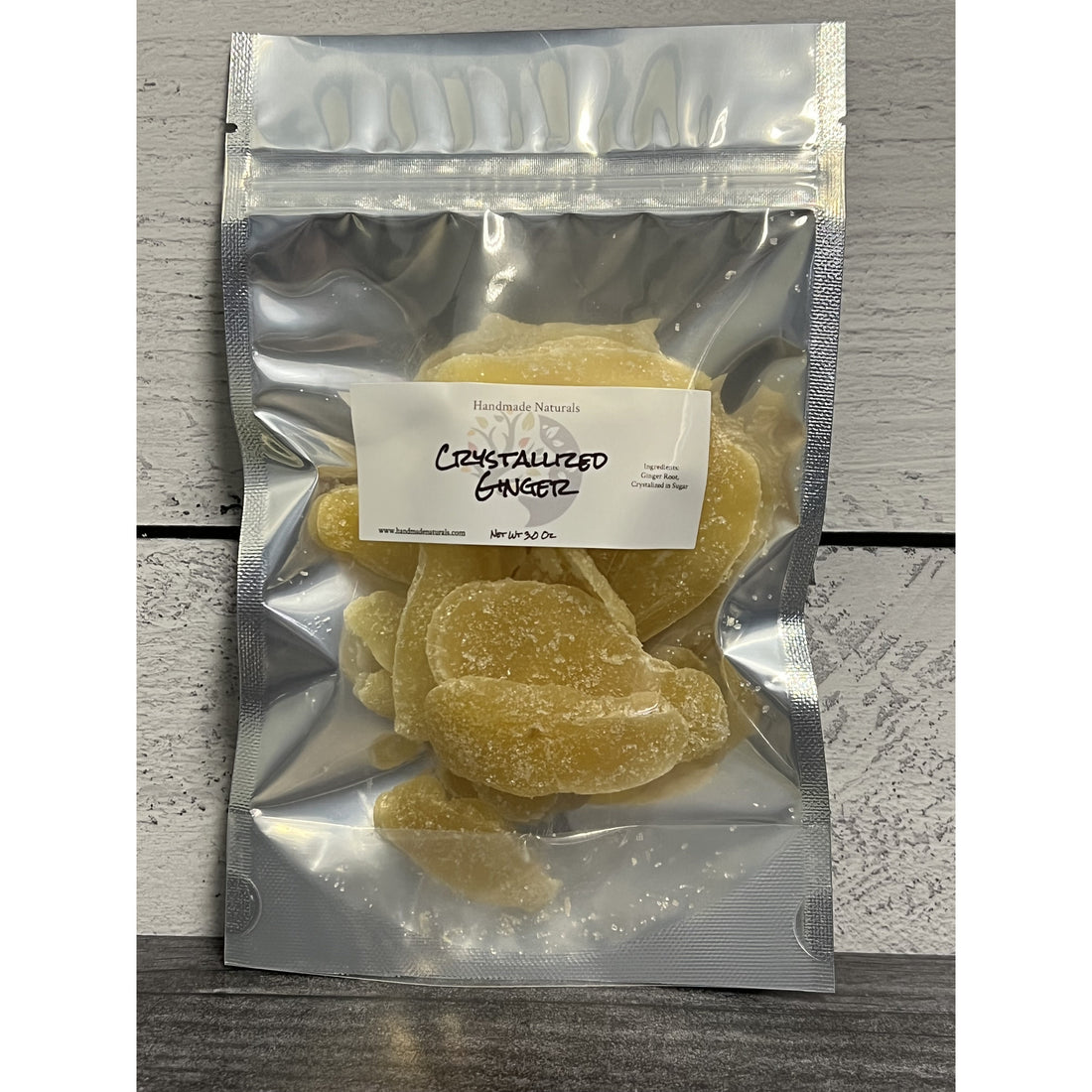 Crystallized Ginger-Handmade Naturals Inc