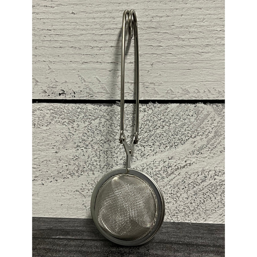 2" Mesh Tea Ball With Squeeze Handle-Handmade Naturals Inc