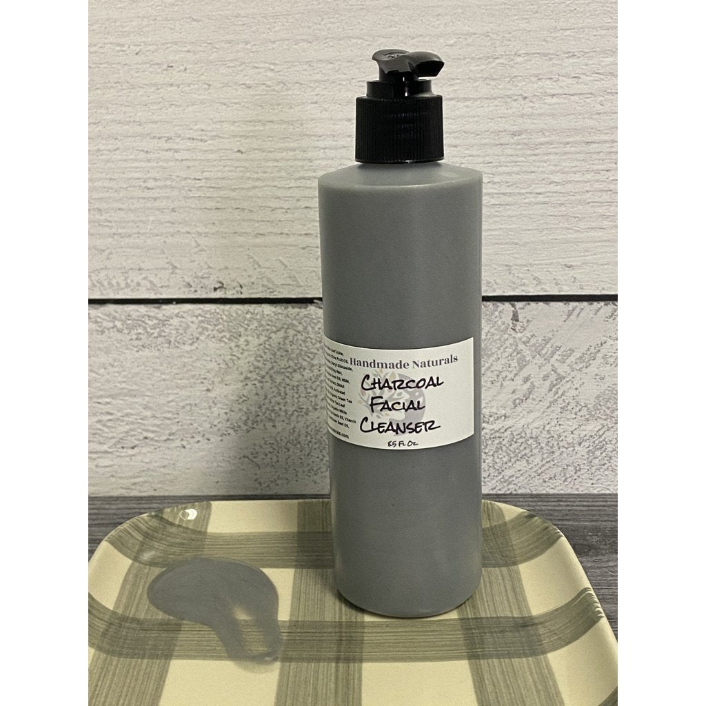 Charcoal Facial Cleanser-Handmade Naturals Inc