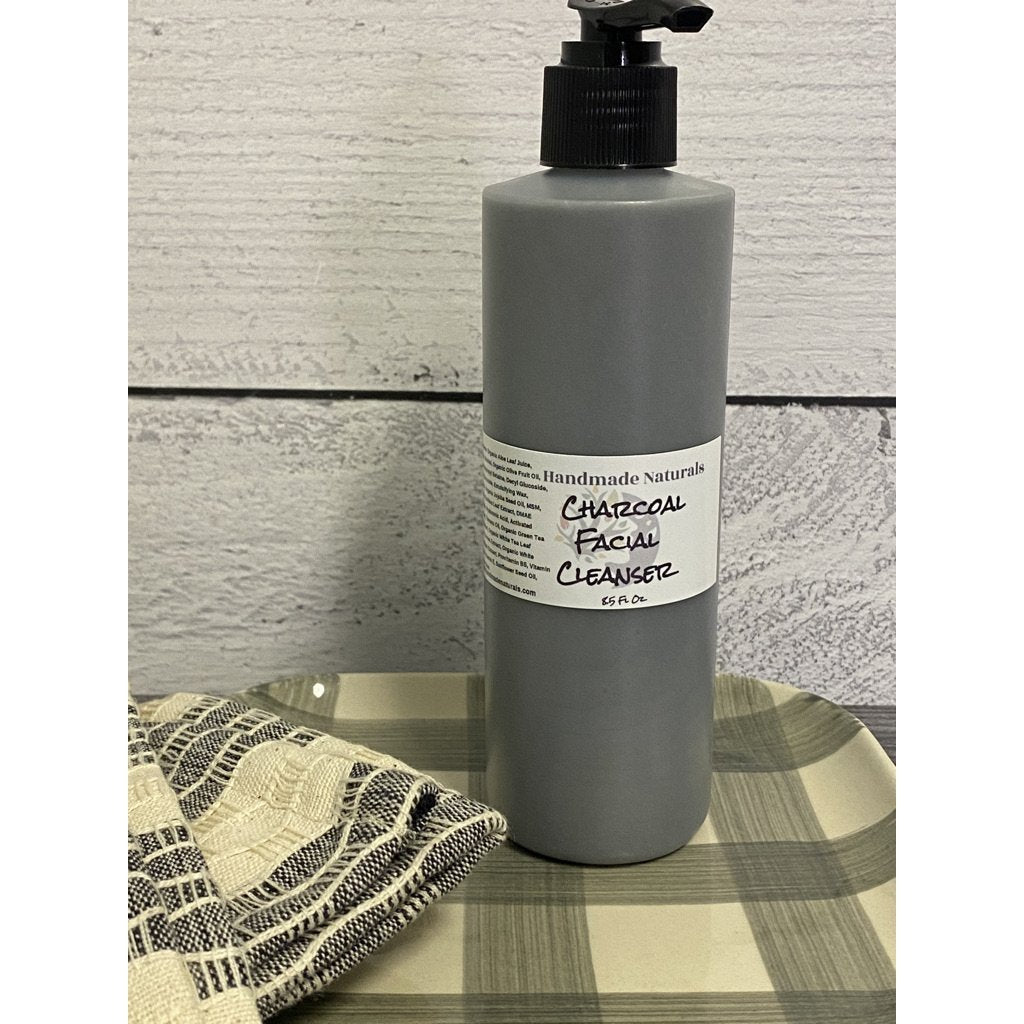 Charcoal Facial Cleanser-Handmade Naturals Inc