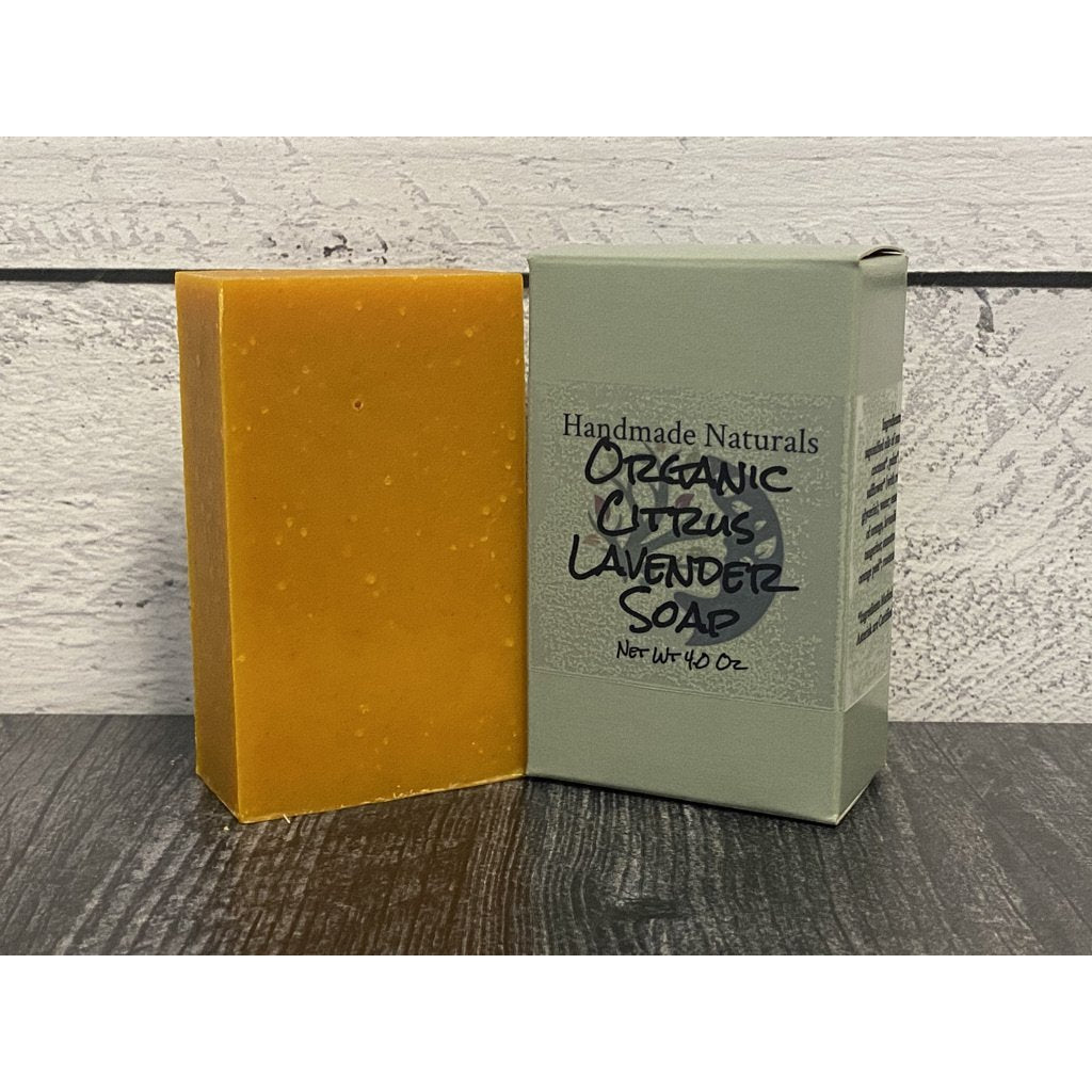 Organic Citrus Lavender Soap-Handmade Naturals Inc