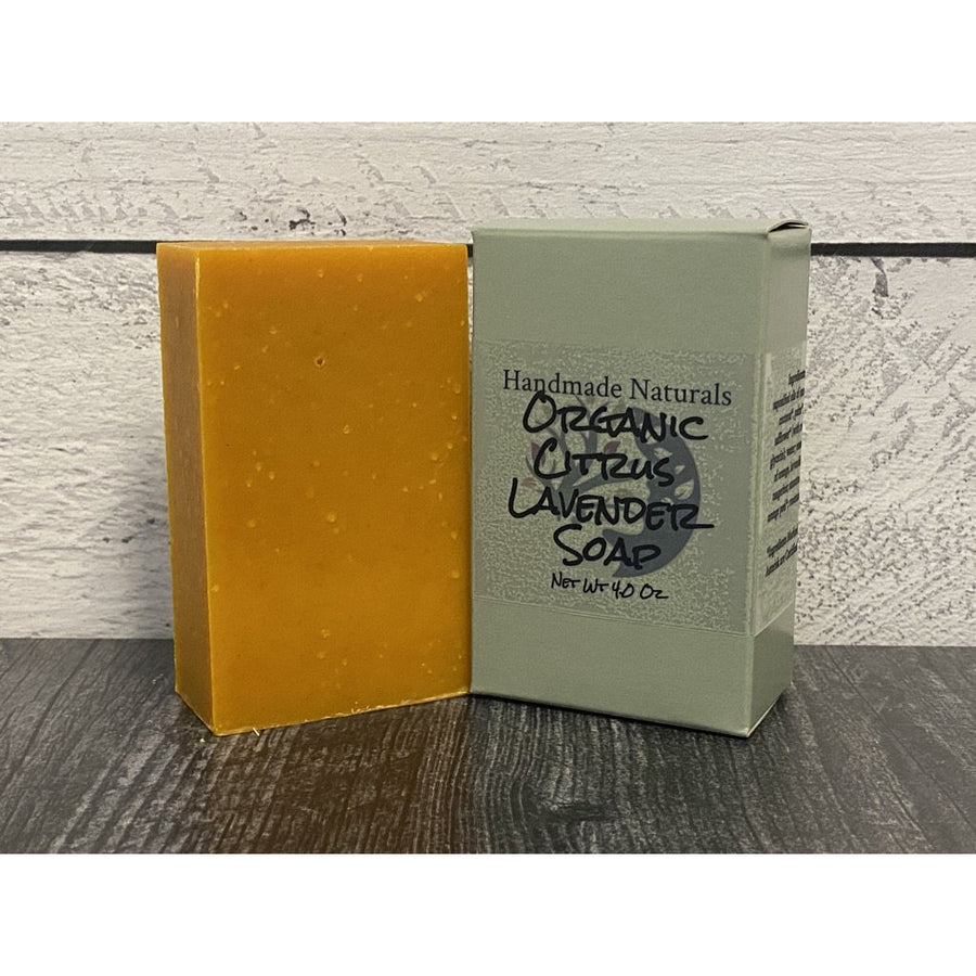 Organic Citrus Lavender Soap-Handmade Naturals Inc